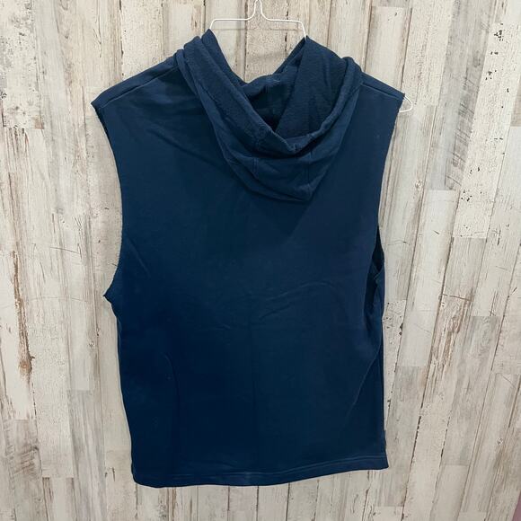 Under Armour UA x Project Rock Terry Sleeveless Hoodie 345819 Men's Size S - Picture 5 of 7